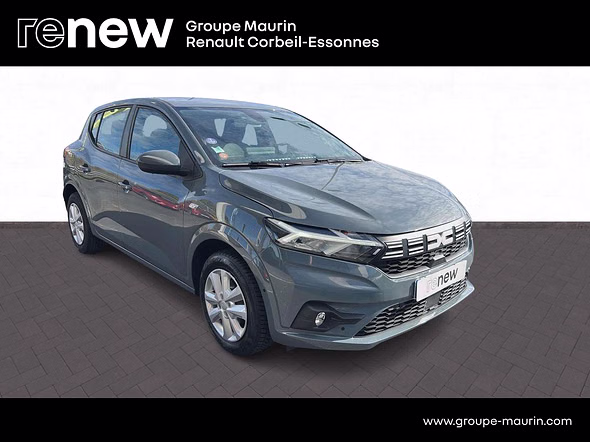 DACIA Sandero 1.0 ECO-G 100ch Expression - Vue 3